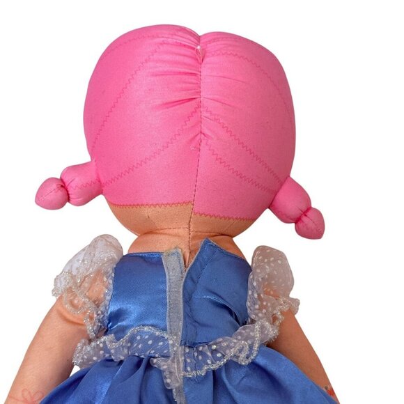 MOOSHKA Cloth Doll 15" Girl with Blue Satin Dress MGA Disney - Picture 4 of 15